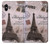 S2211 Paris Postcard Eiffel Tower Case For iPhone X, iPhone XS
