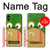 S2765 Frog Bee Cute Cartoon Case For iPhone X, iPhone XS