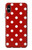 S2951 Red Polka Dots Case For iPhone X, iPhone XS