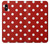 S2951 Red Polka Dots Case For iPhone X, iPhone XS