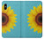 S3039 Vintage Sunflower Blue Case For iPhone X, iPhone XS