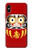 S3045 Japan Good Luck Daruma Doll Case For iPhone X, iPhone XS