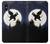 S3323 Flying Elephant Full Moon Night Case For iPhone X, iPhone XS