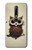 S0360 Coffee Owl Case For Nokia 6.1, Nokia 6 2018