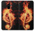 S0493 Music Note Burn Case For Samsung Galaxy A8 (2018)