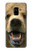 S0840 Grizzly Bear Face Case For Samsung Galaxy A8 (2018)
