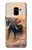 S1292 Dusty Elephant Egrets Case For Samsung Galaxy A8 (2018)