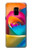S1671 Rainbow Colorful Rose Case For Samsung Galaxy A8 (2018)