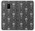 S2371 Skull Vintage Monochrome Pattern Case For Samsung Galaxy A8 (2018)