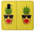 S2443 Funny Pineapple Sunglasses Kiss Case For Samsung Galaxy A8 (2018)
