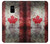 S2490 Canada Maple Leaf Flag Texture Case For Samsung Galaxy A8 (2018)