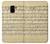 S2504 Vintage Music Sheet Case For Samsung Galaxy A8 (2018)
