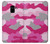 S2525 Pink Camo Camouflage Case For Samsung Galaxy A8 (2018)