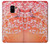 S2543 Japanese Kimono Style Flower Pattern Case For Samsung Galaxy A8 (2018)