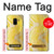 S2713 Yellow Snake Skin Graphic Printed Case For Samsung Galaxy A8 (2018)
