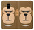S2721 Cute Grumpy Monkey Cartoon Case For Samsung Galaxy A8 (2018)