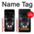S2823 Black Wolf Blue Eyes Face Case For Samsung Galaxy A8 (2018)