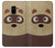 S2825 Cute Cartoon Raccoon Case For Samsung Galaxy A8 (2018)
