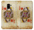 S2833 Poker Card Queen Hearts Case For Samsung Galaxy A8 (2018)