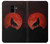 S2955 Wolf Howling Red Moon Case For Samsung Galaxy A8 (2018)