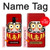 S3045 Japan Good Luck Daruma Doll Case For Samsung Galaxy A8 (2018)