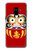 S3045 Japan Good Luck Daruma Doll Case For Samsung Galaxy A8 (2018)