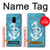 S3053 Marine Anchor Blue Case For Samsung Galaxy A8 (2018)