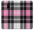 S3091 Pink Plaid Pattern Case For Samsung Galaxy A8 (2018)