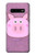 S3269 Pig Cartoon Case For Samsung Galaxy S10