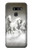 S0933 White Horses Case For LG G8 ThinQ
