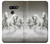 S0933 White Horses Case For LG G8 ThinQ