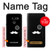 S1946 Sir Mustache Minimalism Case For LG G8 ThinQ