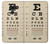 S2502 Eye Exam Chart Decorative Decoupage Poster Case For LG G8 ThinQ
