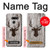 S2505 Reindeer Head Old Wood Texture Graphic Case For LG G8 ThinQ