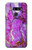 S2907 Purple Turquoise Stone Case For LG G8 ThinQ