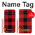 S2931 Red Buffalo Check Pattern Case For LG G8 ThinQ