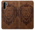 S2529 Leo Zodiac Tattoo Brown Graphic Print Case For Huawei P30 Pro
