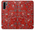 S3354 Red Classic Bandana Case For Huawei P30 Pro