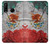 S3314 Mexico Flag Vinatage Foorball Graphic Case For Huawei P30 lite
