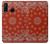 S3355 Bandana Red Pattern Case For Huawei P30 lite