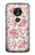 S3095 Vintage Rose Pattern Case For Motorola Moto G7 Play