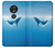 S0843 Blue Whale Case For Motorola Moto G7 Power