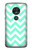 S1723 Mint Chevron Zigzag Case For Motorola Moto G7 Power