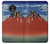 S2390 Katsushika Hokusai Red Fuji Case For Motorola Moto G7 Power