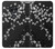 S2544 Japanese Kimono Style Black Flower Pattern Case For Motorola Moto G7 Power
