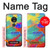 S2942 Brush Stroke Painting Case For Motorola Moto G7 Power