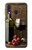 S1316 Grapes Bottle and Glass of Red Wine Case For Samsung Galaxy A40