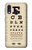 S2502 Eye Exam Chart Decorative Decoupage Poster Case For Samsung Galaxy A40