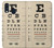 S2502 Eye Exam Chart Decorative Decoupage Poster Case For Samsung Galaxy A40