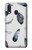 S3085 Feather Paint Pattern Case For Samsung Galaxy A40